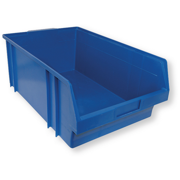 Caixa plástica de armazenamento PE 1 azul